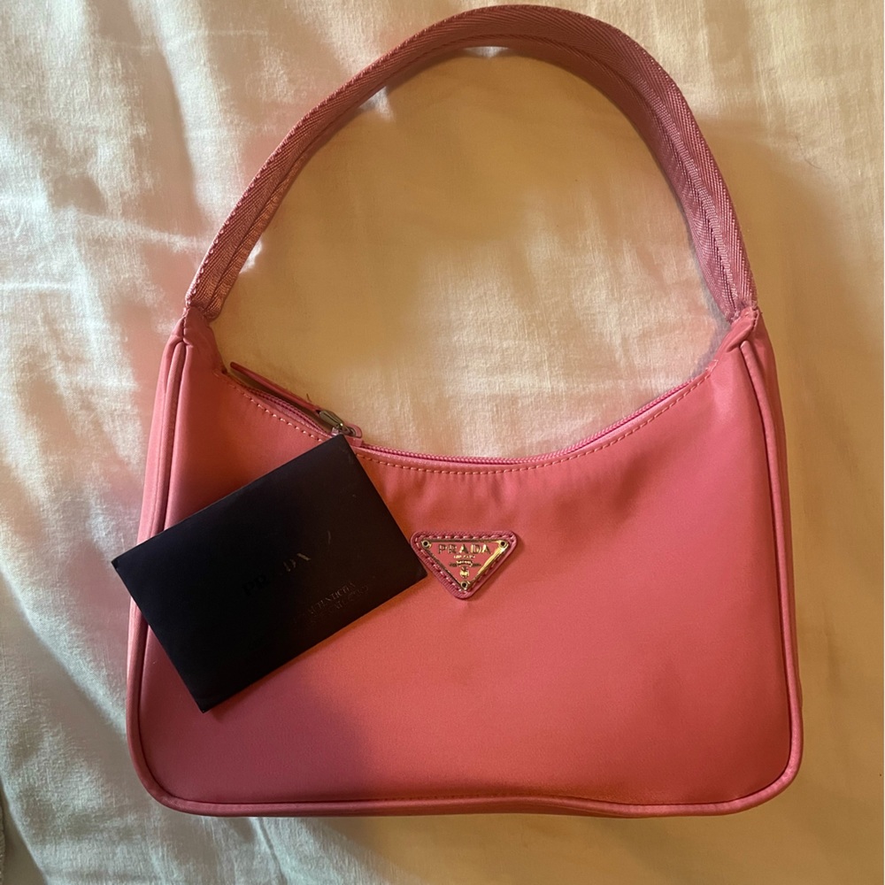 Prada nylon shoulder bag
